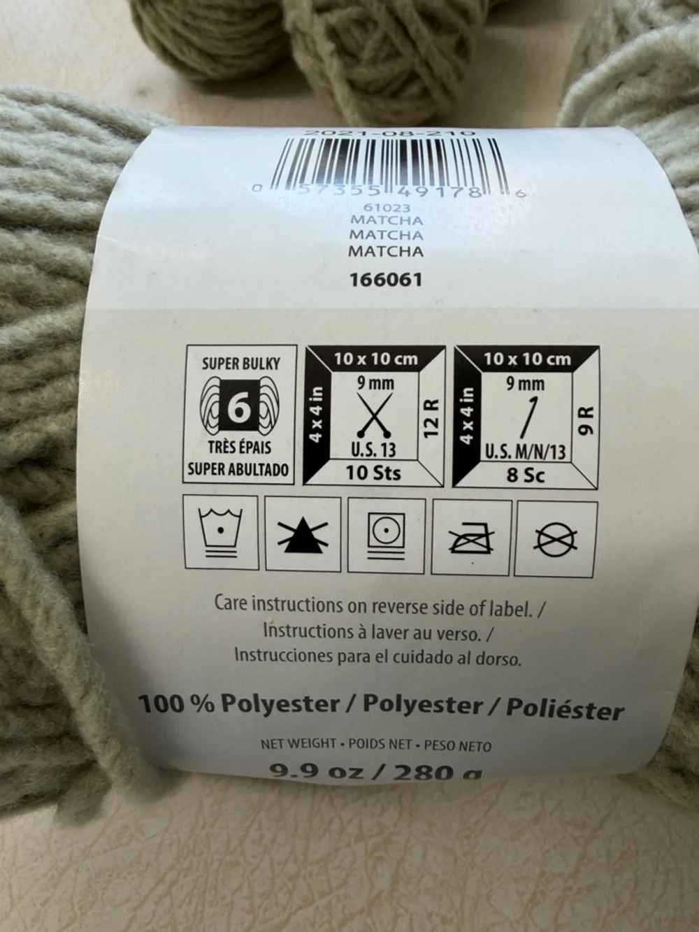 Bernat Forever Fleece Matcha